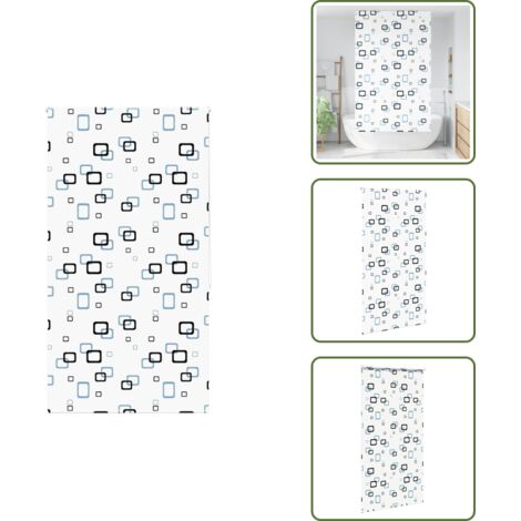 Tenda per doccia - vidaXL Tenda a Rullo Doccia 120x240 cm Larghezza Tessuto 116 cm - Tenda a rullo per doccia