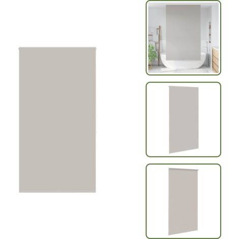 Tenda per doccia - vidaXL Tenda a Rullo Doccia 130x240 cm Larghezza Tessuto 126 cm - Tenda a soffitto
