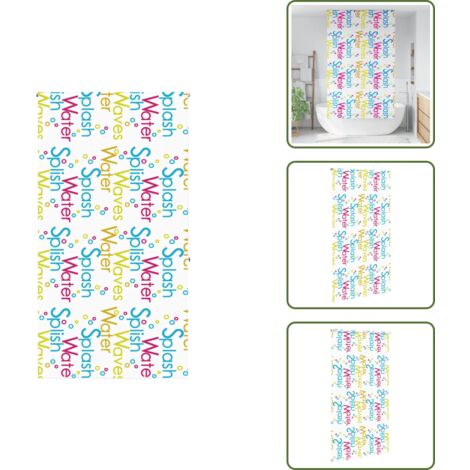 Tenda per doccia - vidaXL Tenda a Rullo Doccia 120x240 cm Larghezza Tessuto 116 cm - Tenda a soffitto