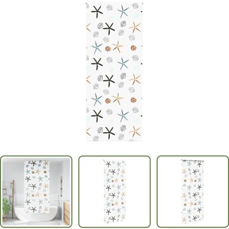 vidaXL Privacy doccia - Tenda a Rullo Doccia 90x240 cm Larghezza Tessuto 86 cm