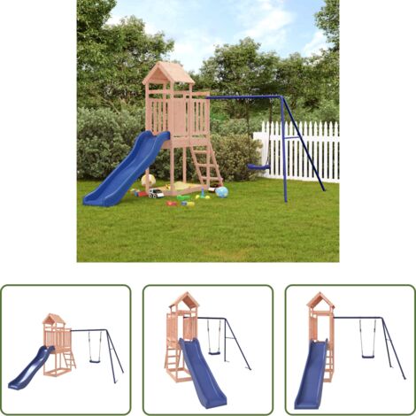 Parco giochi -  Set da Gioco da Esterno in Legno Massello di Douglas