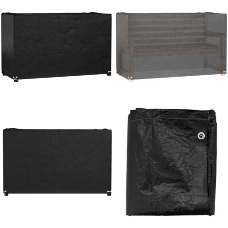 Copertura Mobili Giardino 8 Occhielli 170x94x70 cm Rettangolare - Protezione per mobili da esterno - Telo per patio