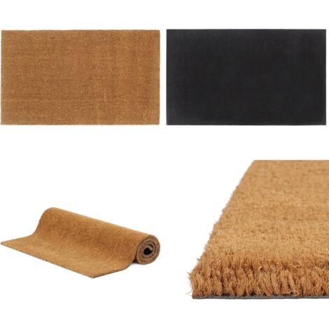 Zerbino Naturale 90x150 cm Fibra di Cocco - Zerbino per ingresso - Tappeto da ingresso