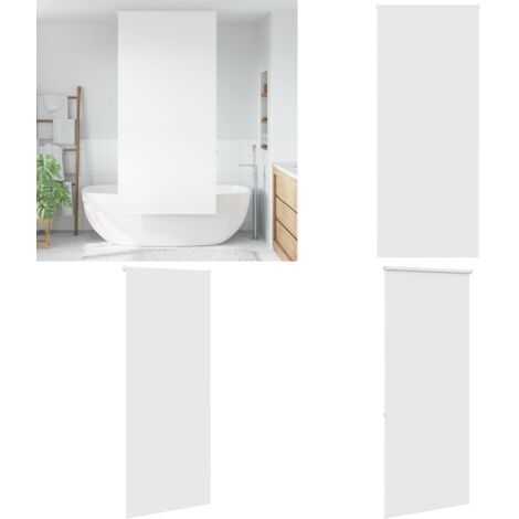 Tenda a Rullo Doccia 110x240 cm Larghezza Tessuto 106 cm - Tenda a rullo - Privacy doccia