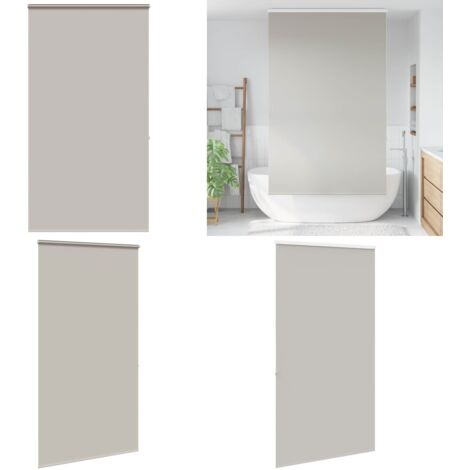Tenda a Rullo Doccia con Cassonetto 130x240cm Larghezza Tessuto - Tenda a rullo - Privacy doccia