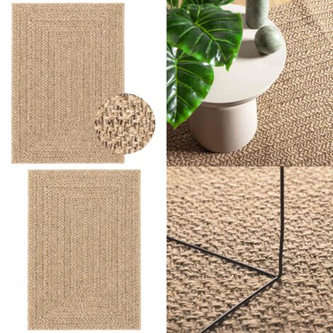 Tappeto ZIZUR 160x230 cm Aspetto Iuta per Interni ed Esterni - Tappeto interno - Tappeto juta