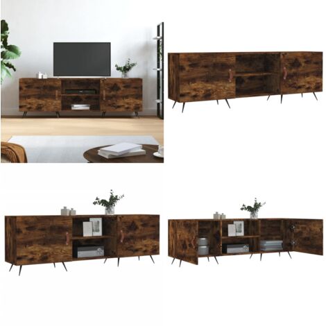 VIDAXL - Mobile Porta Tv Rovere Artigianale Legno Multistrato