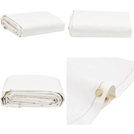 Telone Bianco 1,5x2 m 650 g/m² - Telone in PVC - Copertura per mobili