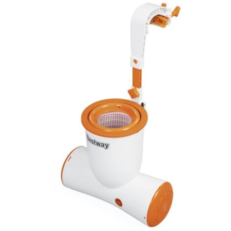 Bestway 58462 Skimatic pompa filtro a cartuccia tipo III 2.574 LT/H filtro e skimmer per piscine da 1.100 - 20.500 lt (1/5)