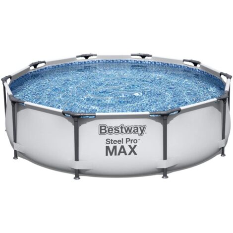 BESTWAY PISCINA FUORI TERRA STEEL PRO MAX TONDA Ø 305 X H76 CM (1/5)