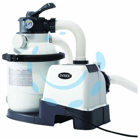 POMPA ESTERNA CON FILTRO A SABBIA PER PISCINE FINO A 12.422 LITRI INTEX 26644
