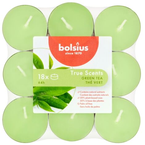 BOLSIUS Tealight 18 Pz The Verde (1/2)