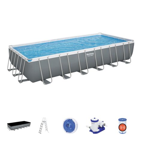 Bestway 56474-5 Set piscina fuori terra Power Steel da 732x366x132 cm (1/10)