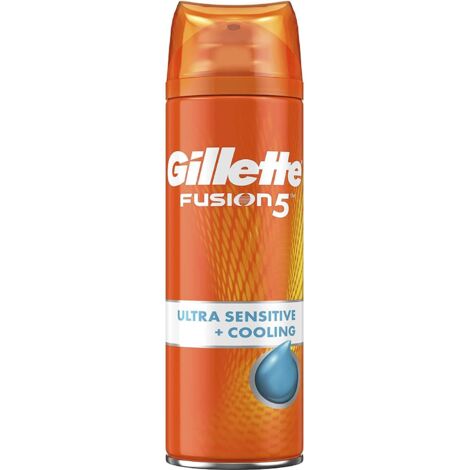 Gel da barba Gillette Fusion5 Ultra Sensitive - per pelli sensibili, idratante (1/5)