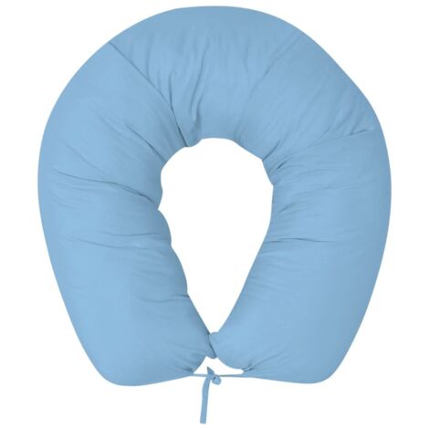 vidaXL Cuscino per Gravidanza 40x170 cm Blu Chiaro