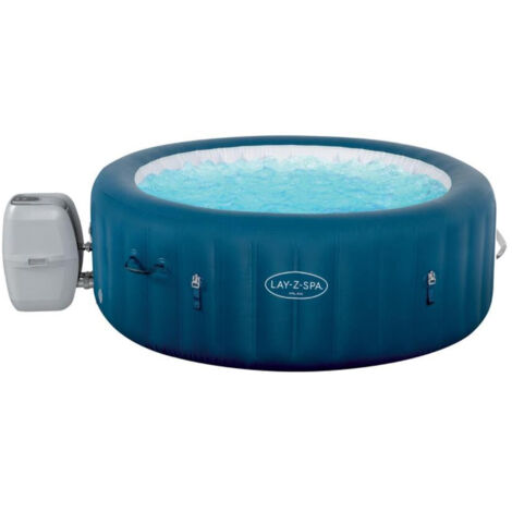 BESTWAY- 60029 - Lay-Z Spa Milan Airjet Plus rotonda 196 x 71 cm (1/10)