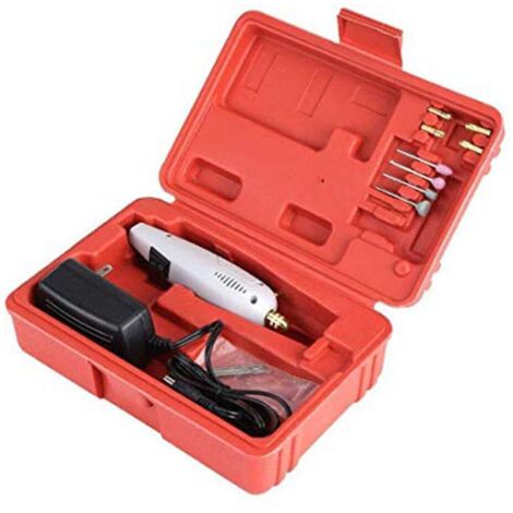 New rotary tool kit for mini electric drill, mini polishing tools, mini electric drill rotary drill bits (4 drill bits) (1/5)