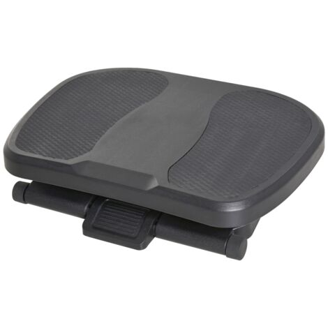 0-30° Three-Height Under-Desk Support Footrest - Black (1/5)