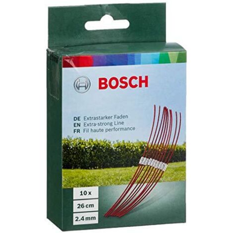 Filo BOSCH High Performance 26 cm per ART 26 Combitrim - sacchetto da 10 - F016800181