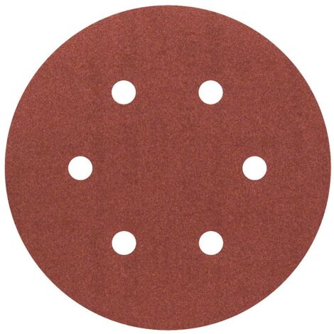 2608605721 - Foglio abrasivo C430, confezione da 5 pz. 150 mm, P180 (1/4)
