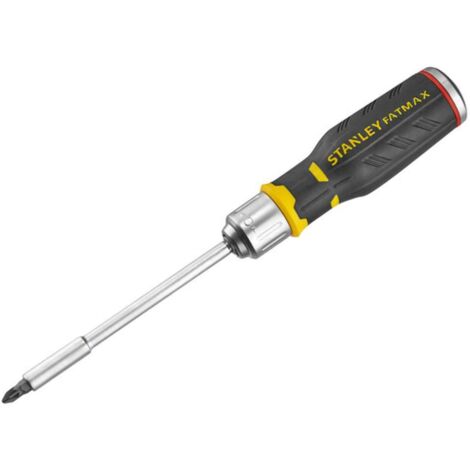 STANLEY FMHT0-62690 Cacciavite PortaInserti a cricchetto, Set di 12 Inserti, Standard