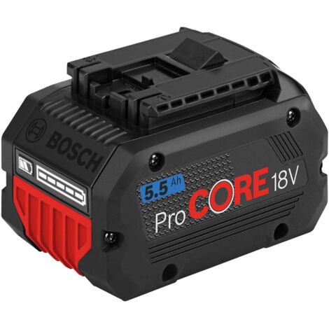 Bosch ProCORE 18V 5,5 Ah Li-Ion – Batteria ad alte prestazioni 18 V COOLPACK
