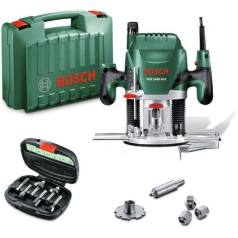 060326C801 - FRESATRICE VERTICALE POF 1400 ACE BOSCH HOBBY , 1400W