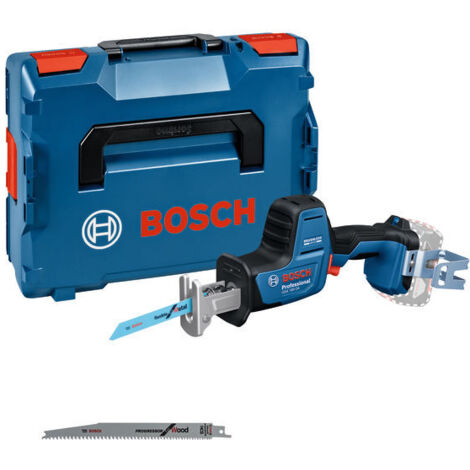 Sega alternativa a batteria Bosch GSA 18V-24 senza batteria e caricabatterie in L-BOXX