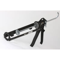Pistola aplicadora FOME FLEX Black – para cartuchos de sellador y adhesivo – modelo profesional, preciso y ergonómico