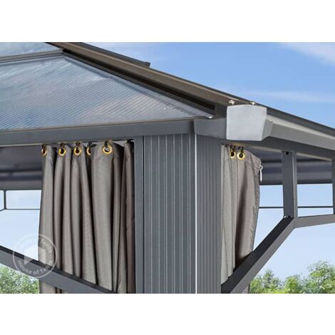 TOOLPORT ALU DELUXE Garden Gazebo 3x3 m 