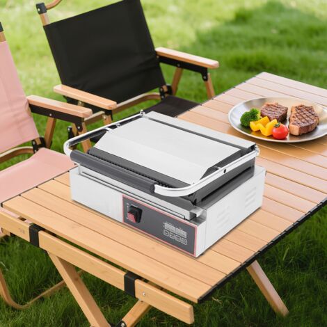 Kontaktgrill Tischgrill Sandwichtoaster Elektrischer Panini Maker 2200W