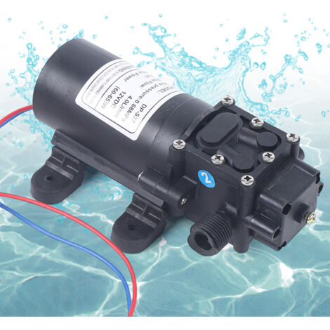 12V 5 L/min Ölpumpe Absaugpumpe Ölwechsel Umfüllpumpe mit 8mm & 6mm Einlassrohr (1/5)