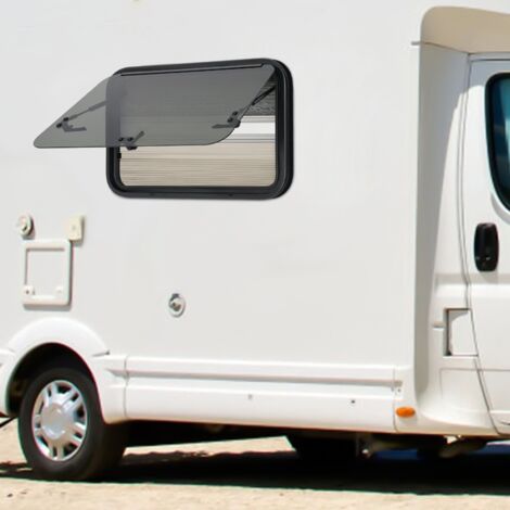RV-Fenster, RV-Ausstellfenster, RV-Wohnmobilfenster Festes Wohnmobil-Fenster, getöntes Fenster-Ersatz für Wohnmobil, Wohnwagen, Wohnmobil