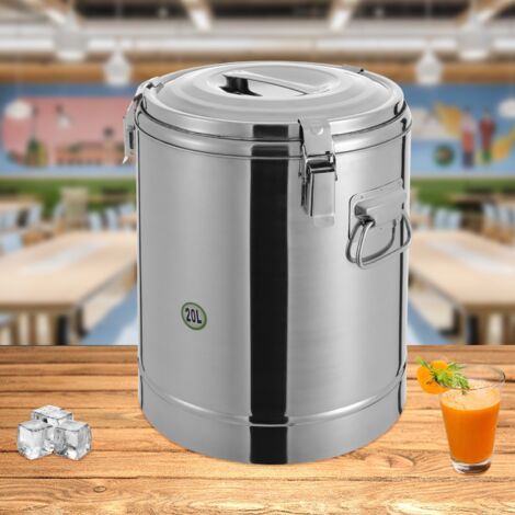 Secchio isolato 16L con riscaldatore e coperchio, riscaldatore alimenti, riscaldatore cibi (1/5)
