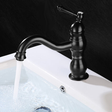 Miscelatore retrò bagno cucina, rubinetto monocomando lavabo, rubinetteria Nuovo (1/5)