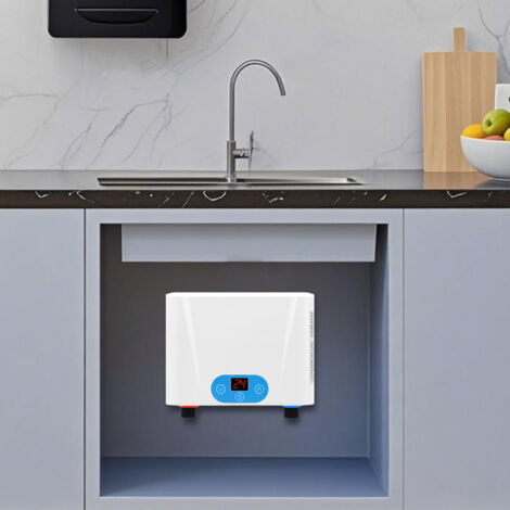 Scaldabagno istantaneo elettrico da sottolavello 5.5KW resistente pressione e impermeabile 220V Nuovo