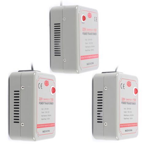 Convertitore tensione 220-250V a 100-120V, trasformatore elettrico, convertitore tensione
