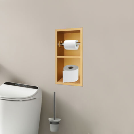Nicho de pared para botiquín 183410.2 cm, inserción de nicho para baño para drywall, estante de pared, botiquines, reemplazo, para sala de estar, baño