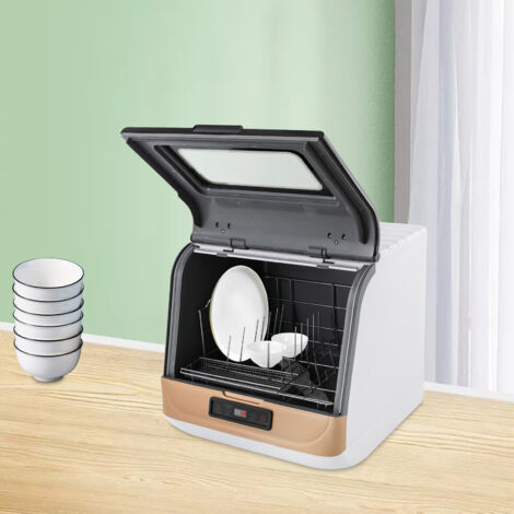 Lavavajillas portátil, lavavajillas de encimera, mini lavavajillas 800W