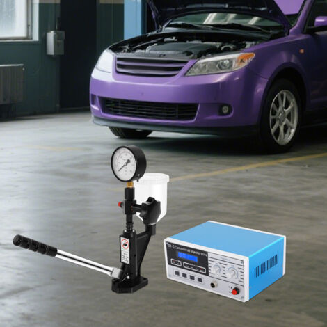 Probador de inyectores Common Rail y validador de inyectores S60H 0-600bar y 0-8000PSI Nuevo (1/5)