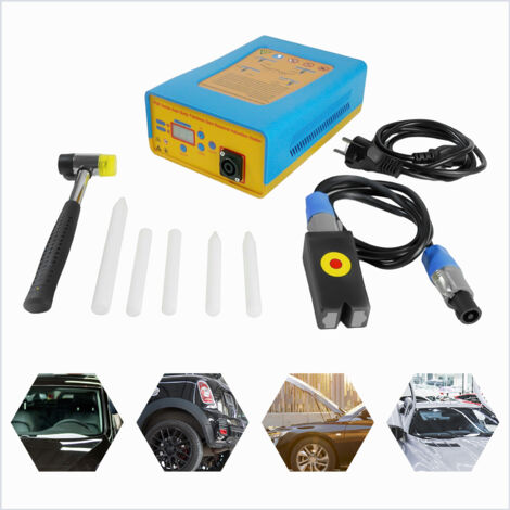 Máquina de inducción PDR, caja caliente, kit de herramientas para reparación de abolladuras sin pintura para coche 1380W DE (1/5)