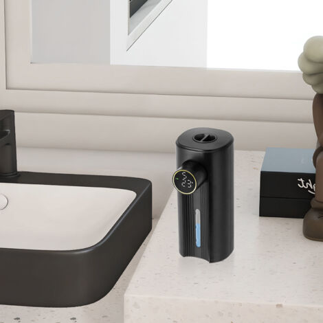 Dispensador de jabón para baño, dispensador de jabón, contenedor de champú para ducha montado en la pared (1/5)