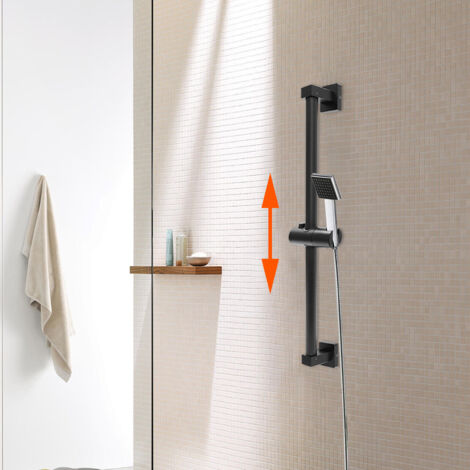 Soporte de barra de ducha 360°, soporte ajustable para ducha de mano, barra de ducha para duchas de mano, decoración de baño para el hogar verano (1/5)
