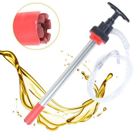 Bomba dispensadora de líquido para cubo pequeño de 5 galones, aceite para engranajes manual de coche (1/5)
