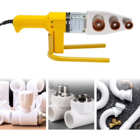 Soldadora de tuberías, soldadora de manguitos, soldadura de manguitos, soldadura de plástico 800W