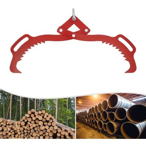 Claw Hook Tree Trunk Lifting Plier Heavy Duty Grapple Timber Claw Wood Lifting