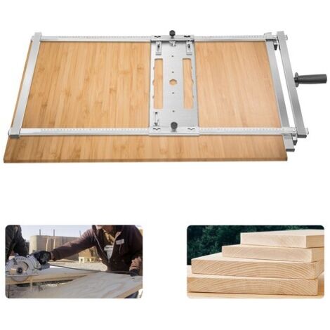 Circular Saw Guide System Rip-Cut Track Rail Edge Cutting Accurate Woodworking
