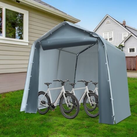 Outdoor Portable Garage Tent Storage Tent Waterproof Equipment Tent 2.42.42.4m (1/5)