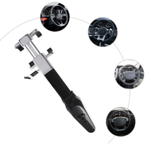Car Steering Wheel Lock Heavy Anti-Theft Device Car Steering Wheel Lock With Alarm