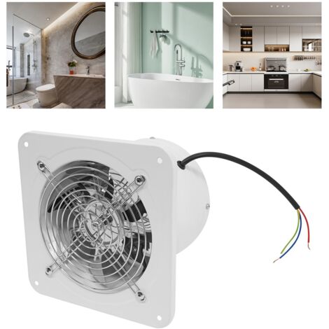 150mm Industrial Ventilation Metal Fan Axial Commercial Air Extractor Quiet (1/5)